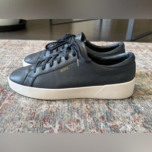 BOSS Men’s Leather Sneakers US 10